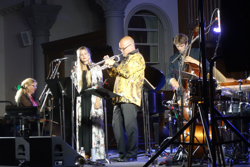 Iris Bergcrantz Group performing at the 2017 Rochester International Jazz Festival