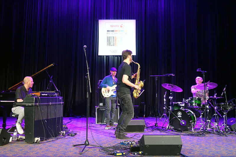 Donny McCaslin Group performing at the 2017 Rochester International Jazz Festival