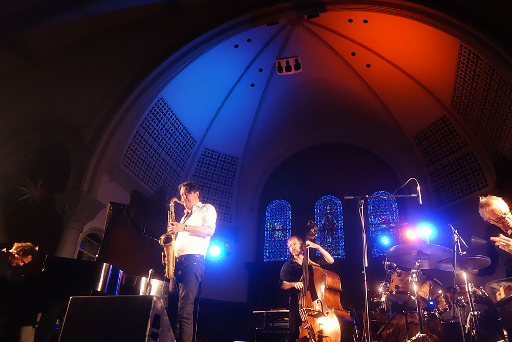 Yuri Honing performing at the 2019 Rochester International Jazz Festival