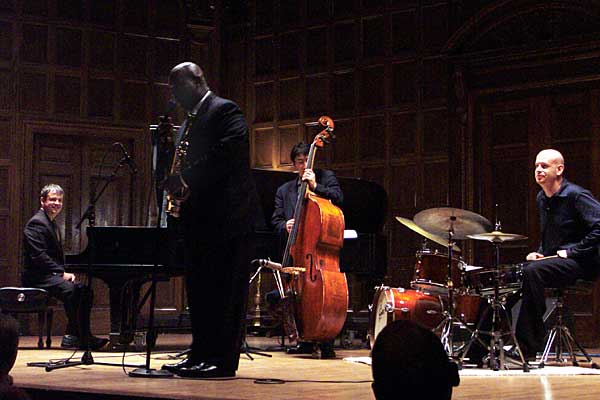 Antonio Ciacca/Wessell Anderson Quartet performing at the 2004 Rochester International Jazz Festival