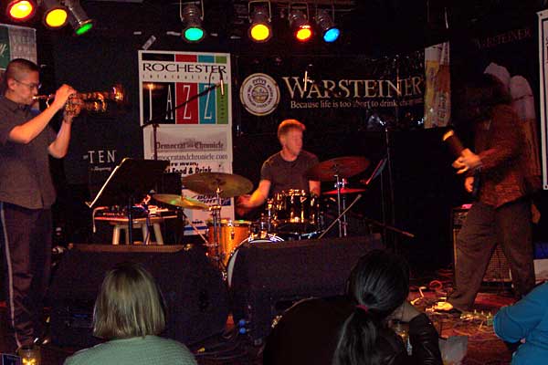 Cuong Vu performing at the 2004 Rochester International Jazz Festival