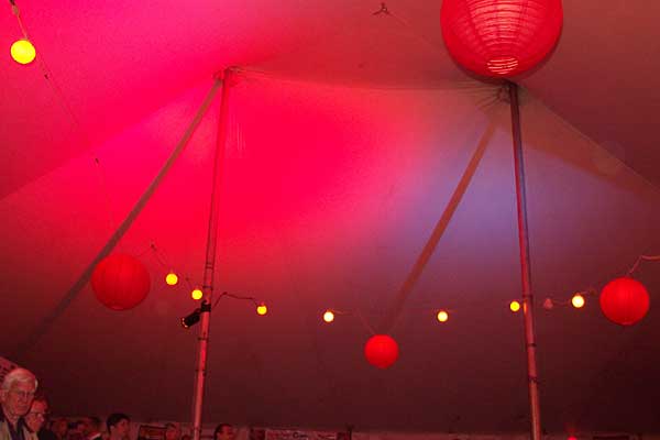 Festival tent at 2004 Rochester International Jazz Festival