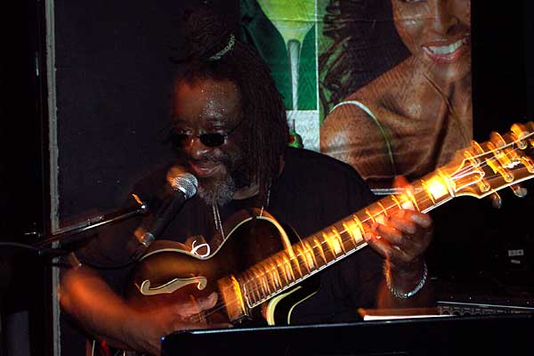 James Blood Ulmer performing at the 2004 Rochester International Jazz Festival