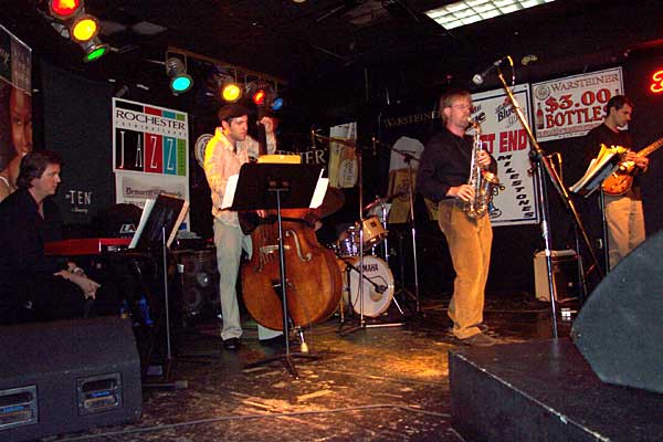 John O'Gallagher Quartet performing at the 2004 Rochester International Jazz Festival