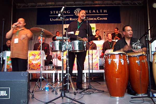 Latin Giants of Jazz performing at the 2004 Rochester International Jazz Festival