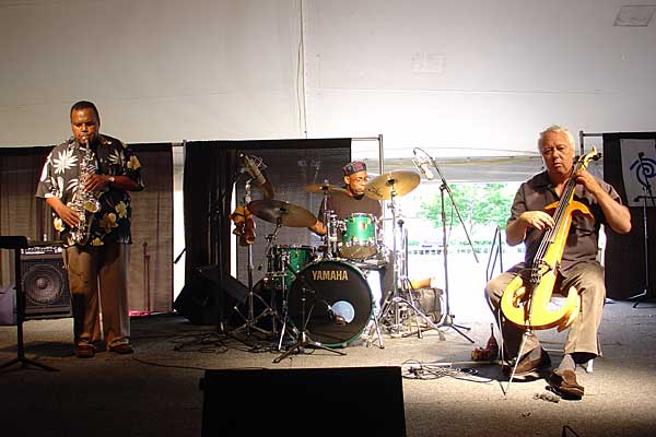 Arthur Blythe Trio performing at the 2005 Rochester International Jazz Festival