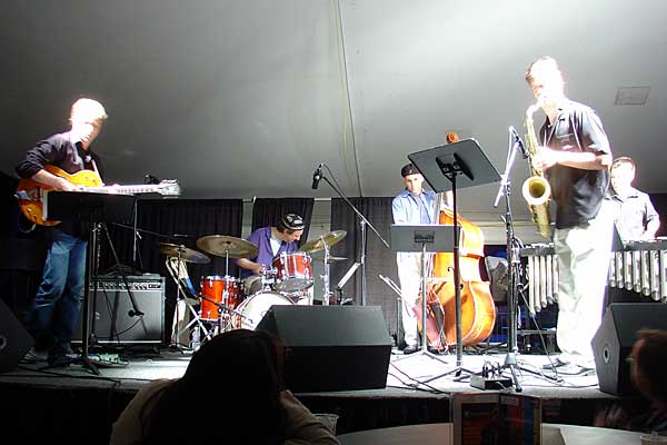 Circle Wide performing at the 2005 Rochester International Jazz Festival