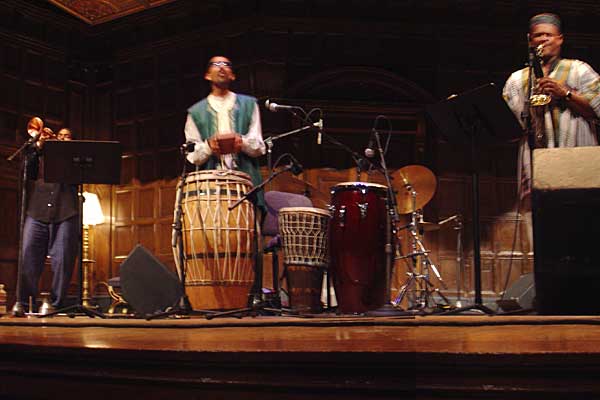 The Ethnic Heritage Ensemble performing at the 2005 Rochester International Jazz Festival