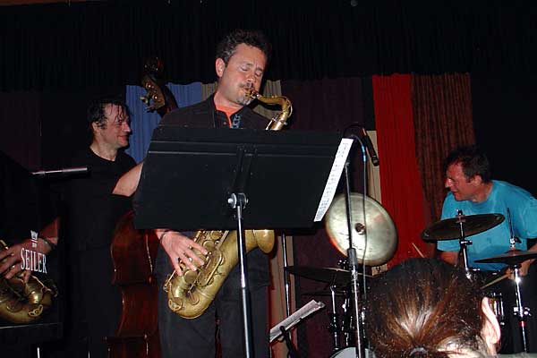 Moutin Reunion performing at the 2005 Rochester International Jazz Festival