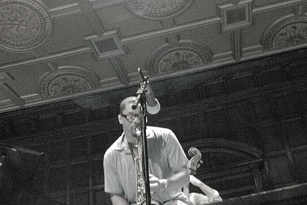 Ravi Coltrane performing at the 2005 Rochester International Jazz Festival