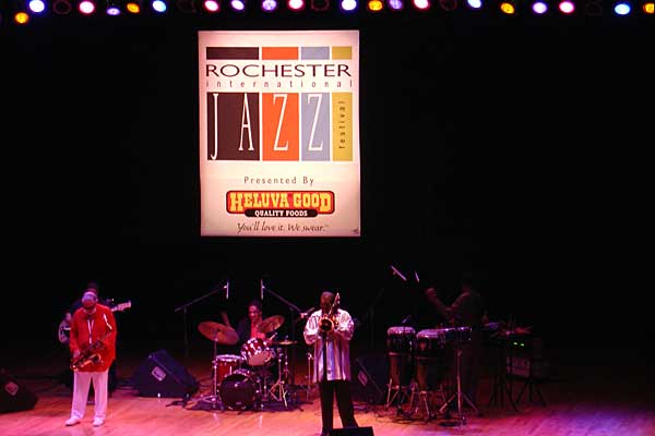 Sonny Rollins performing at the 2005 Rochester International Jazz Festival