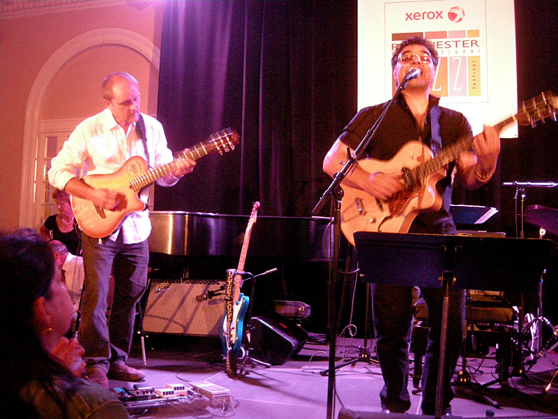 Dominic Mancuso performing at the 2010 Rochester International Jazz Festival