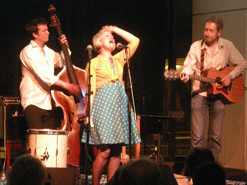 Gwyneth Herbert performing at the 2010 Rochester International Jazz Festival