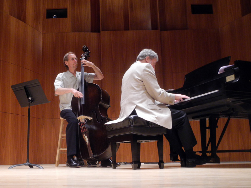 Don Thompson and Neil Swainson performing at the 2012 Rochester International Jazz Festival