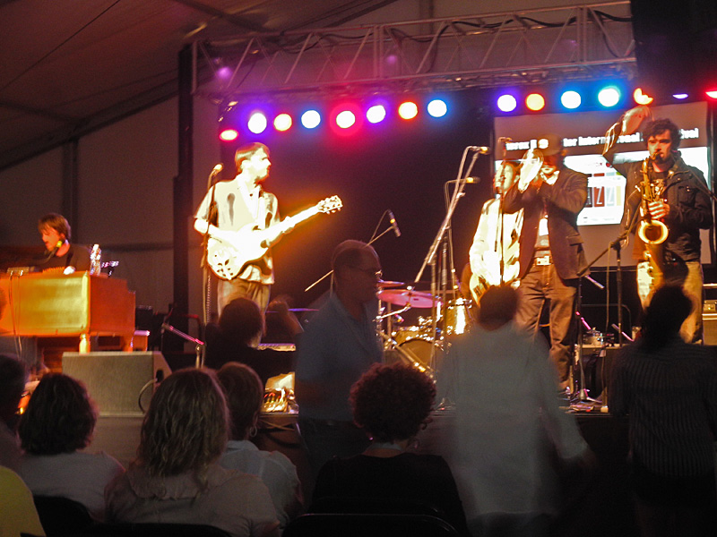 Monophonics performing at the 2012 Rochester International Jazz Festival