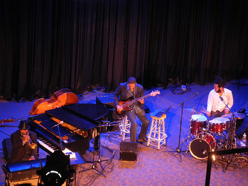 Nicholas Peyton performing at the 2012 Rochester International Jazz Festival