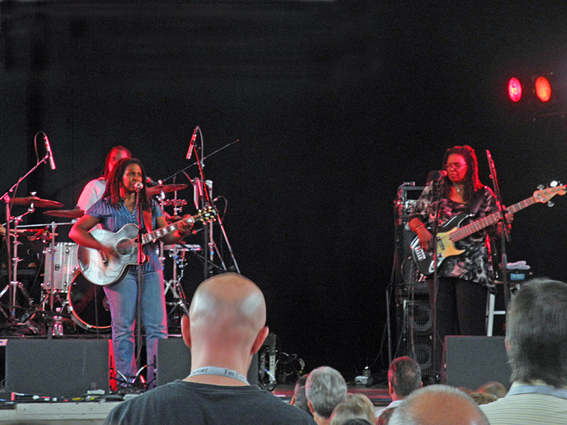 Ruthie Foster performing at the 2012 Rochester International Jazz Festival