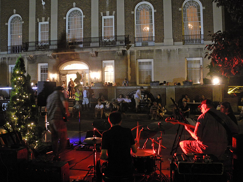 Steve Grills performing at the 2012 Rochester International Jazz Festival