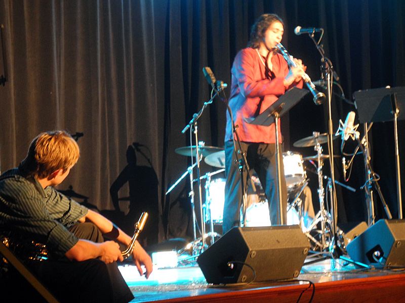 Arun Ghosh Quintet performing at the 2012 Rochester International Jazz Festival