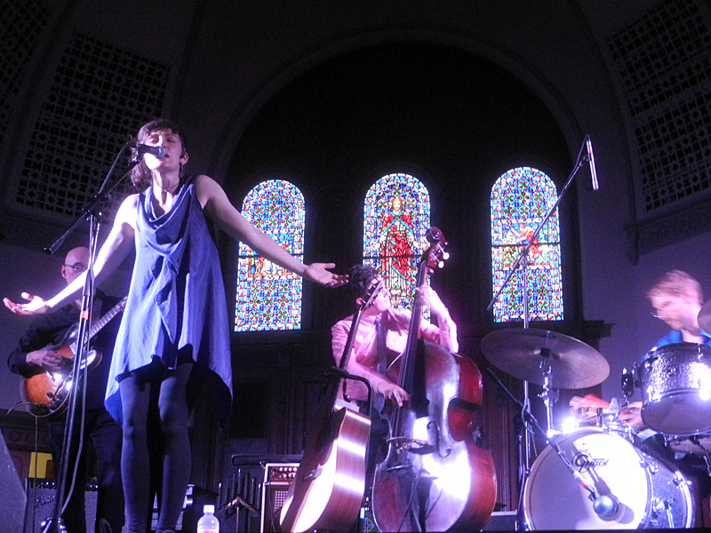 Sienna Dahlen performing at the 2013 Rochester International Jazz Festival