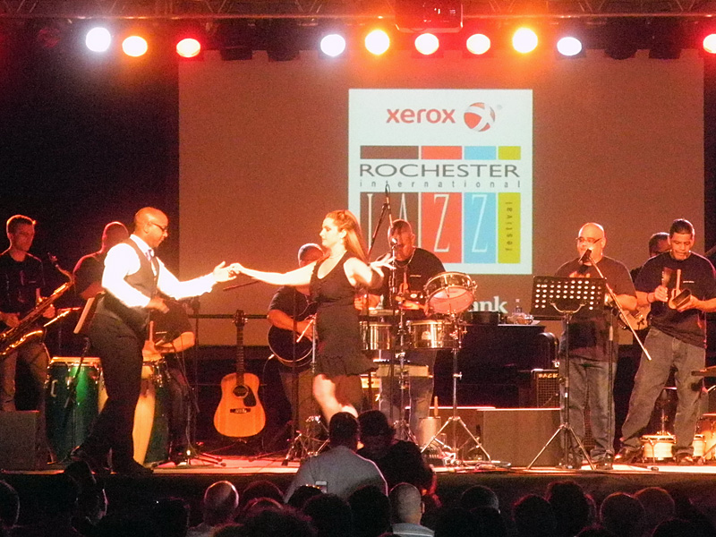 Ritmo Seis performing at the 2013 Rochester International Jazz Festival