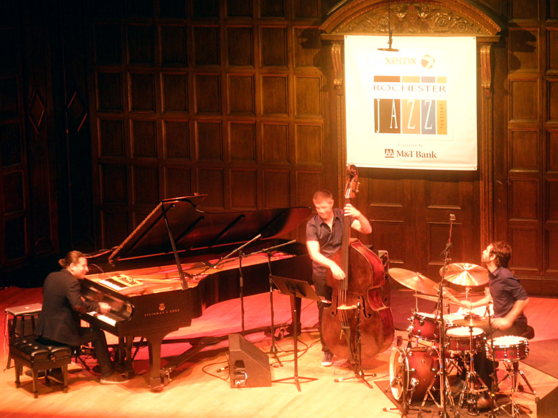 Alfredo Rodriguez Trio performing at the 2013 Rochester International Jazz Festival