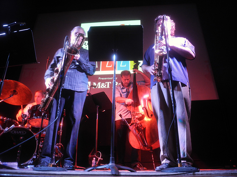 Greenfield Rosenberg Quartet performing at the 2013 Rochester International Jazz Festival