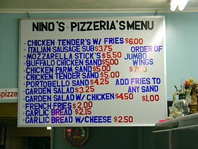 Ninos sign