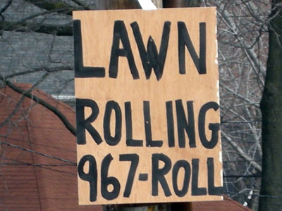 Lawn Rolling 967-ROLL