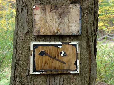 Abstract Sign on Spring Valley Road