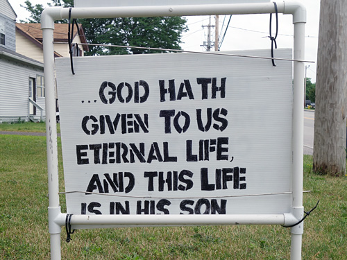 Eternal Life sign
