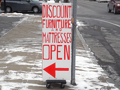 Mattress Sign