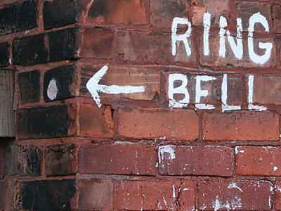 Ring Bell sign