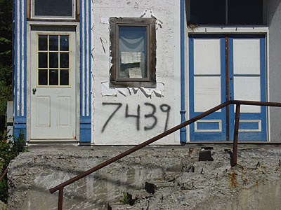 Spray Paint House Number