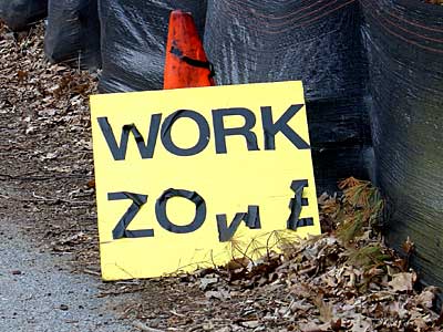 Work Zone sign