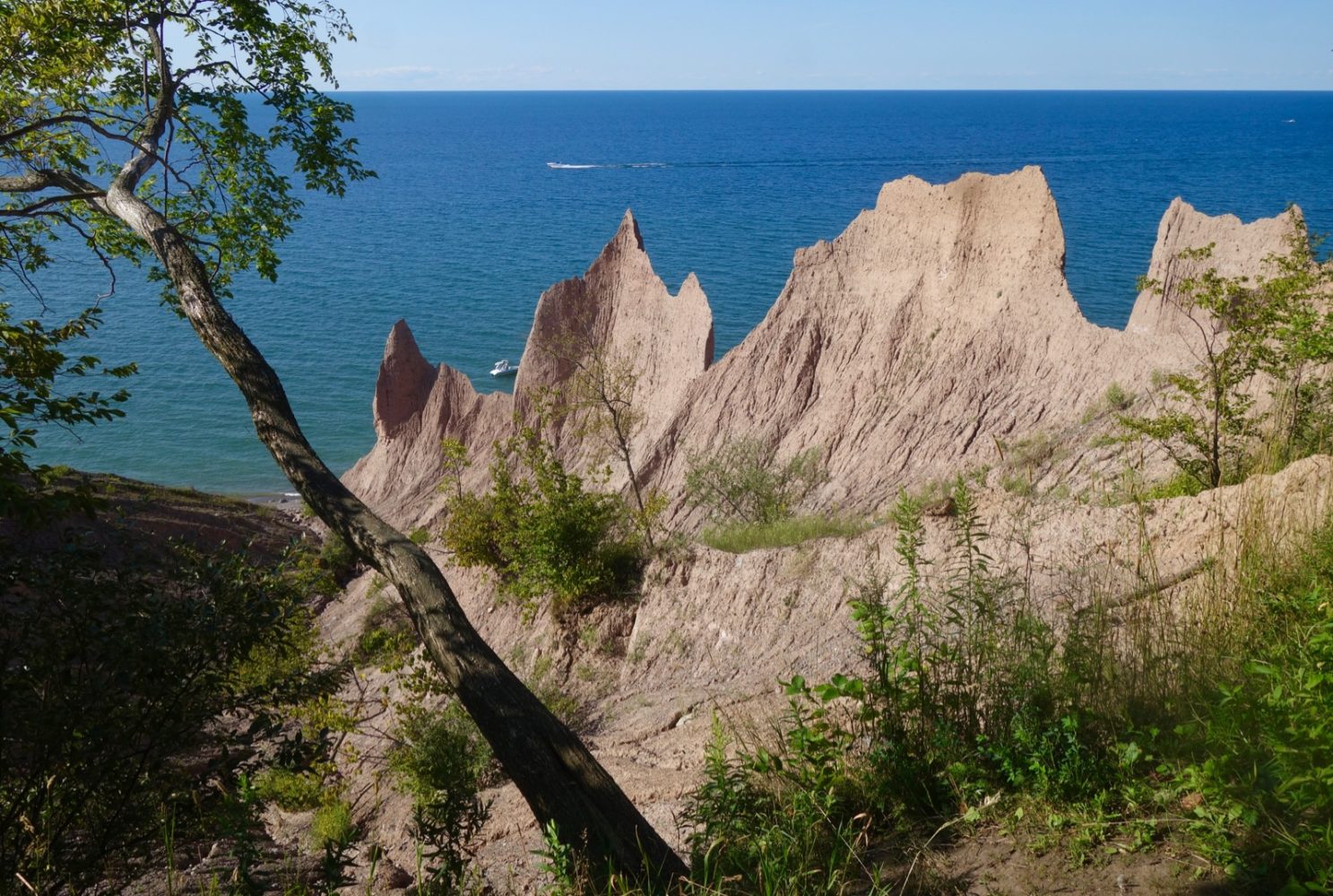 Chimney Bluffs, near Sodus Point 2019