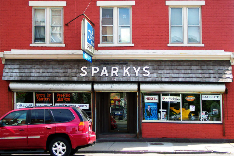 We bought a cd player for our car at Sparkys on Lyell Avenue in Rochester, New York