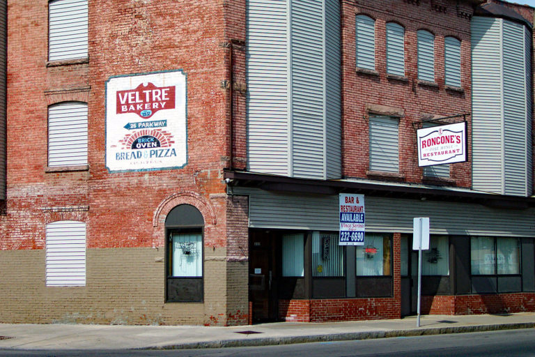 Veltre Bakery and Roncone's Restaurant on Lyell Avenue in Rochester, New York
