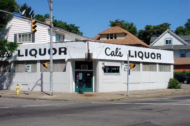 Cal's has always done a steady business with the locals. Culver Road in Rochester, New York.