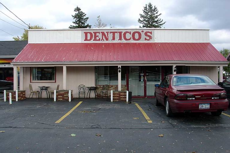It is hard to drive by Dentico's Italian Villa and not want to stop in. Culver Road in Rochester, New York.