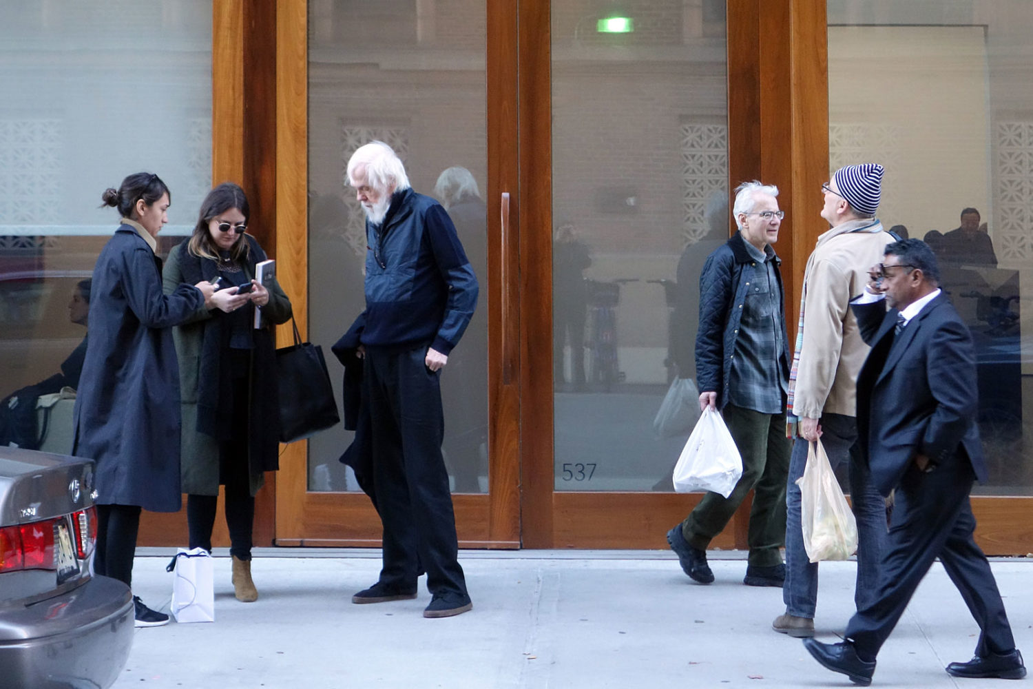 John Baldesari at David Zwirner Gallery in Chelsea in 2015