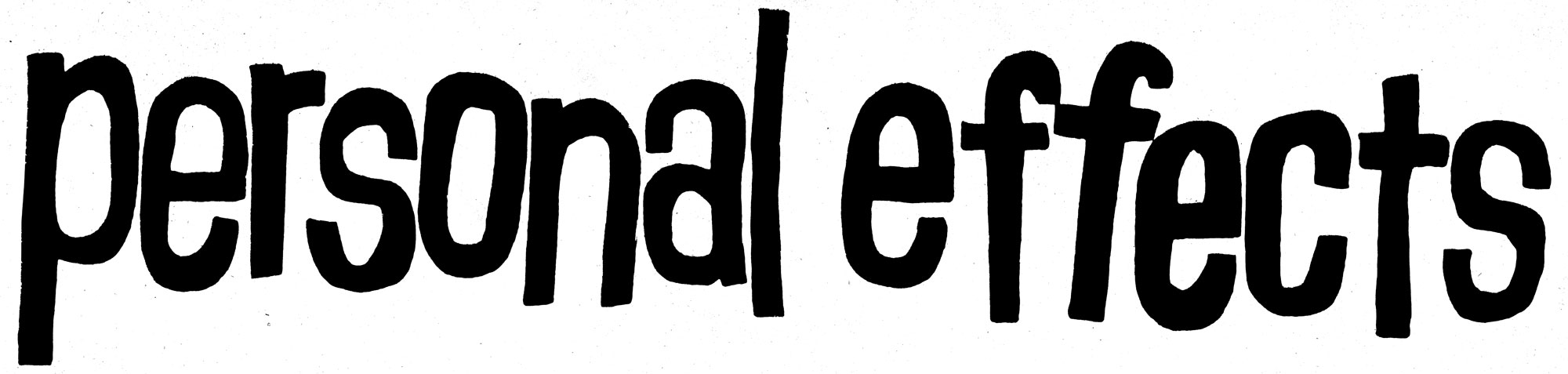 Personal Effects band logo