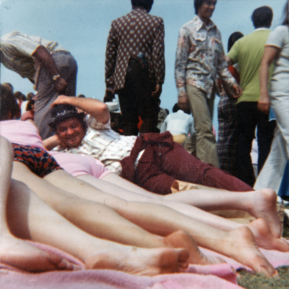 Crowd at at the Kentucky Derby in 1973