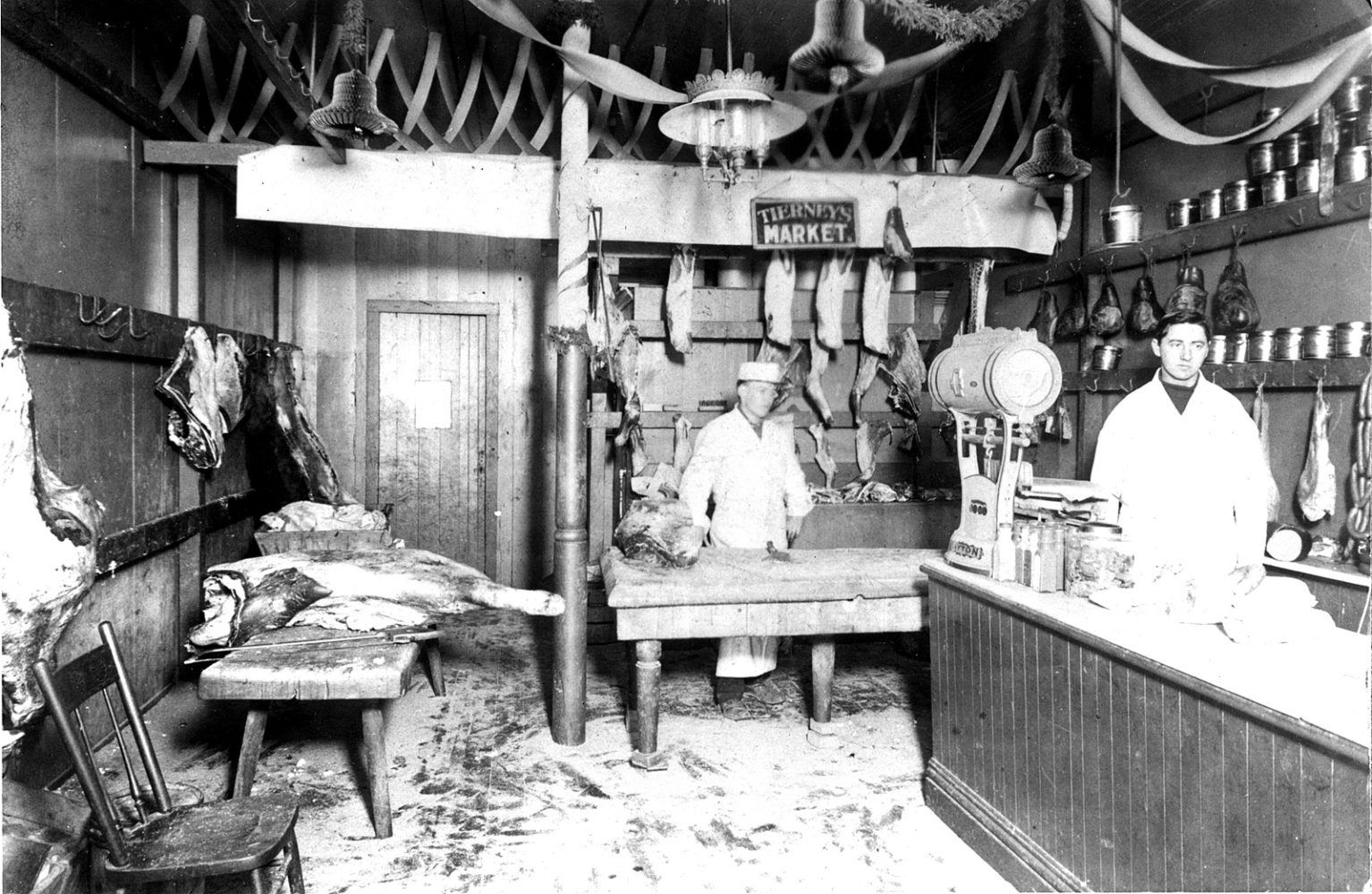 Tierney Market with Raymond Tierney on the right 1906