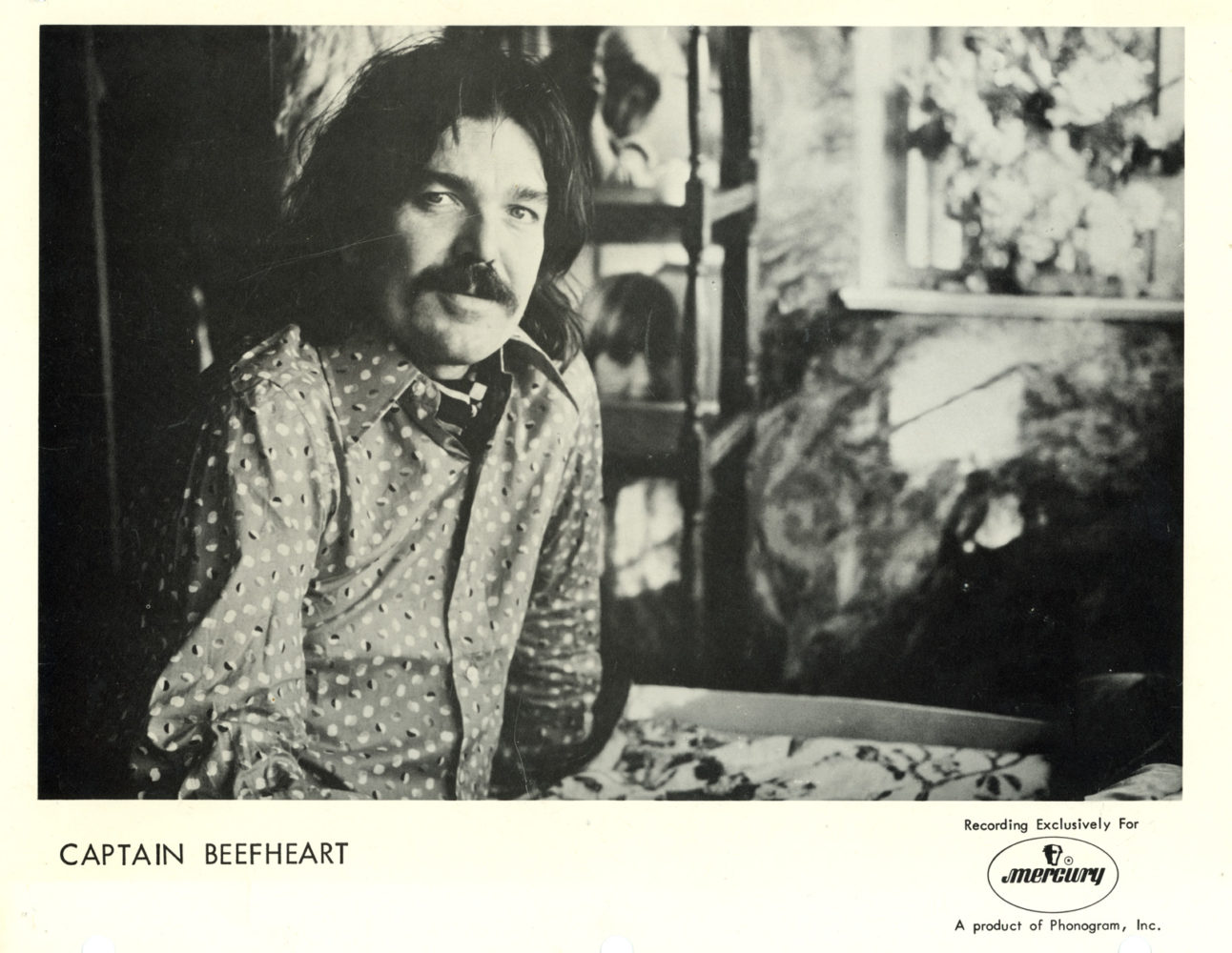 Captain Beefheart Promo Photo Mercury Records