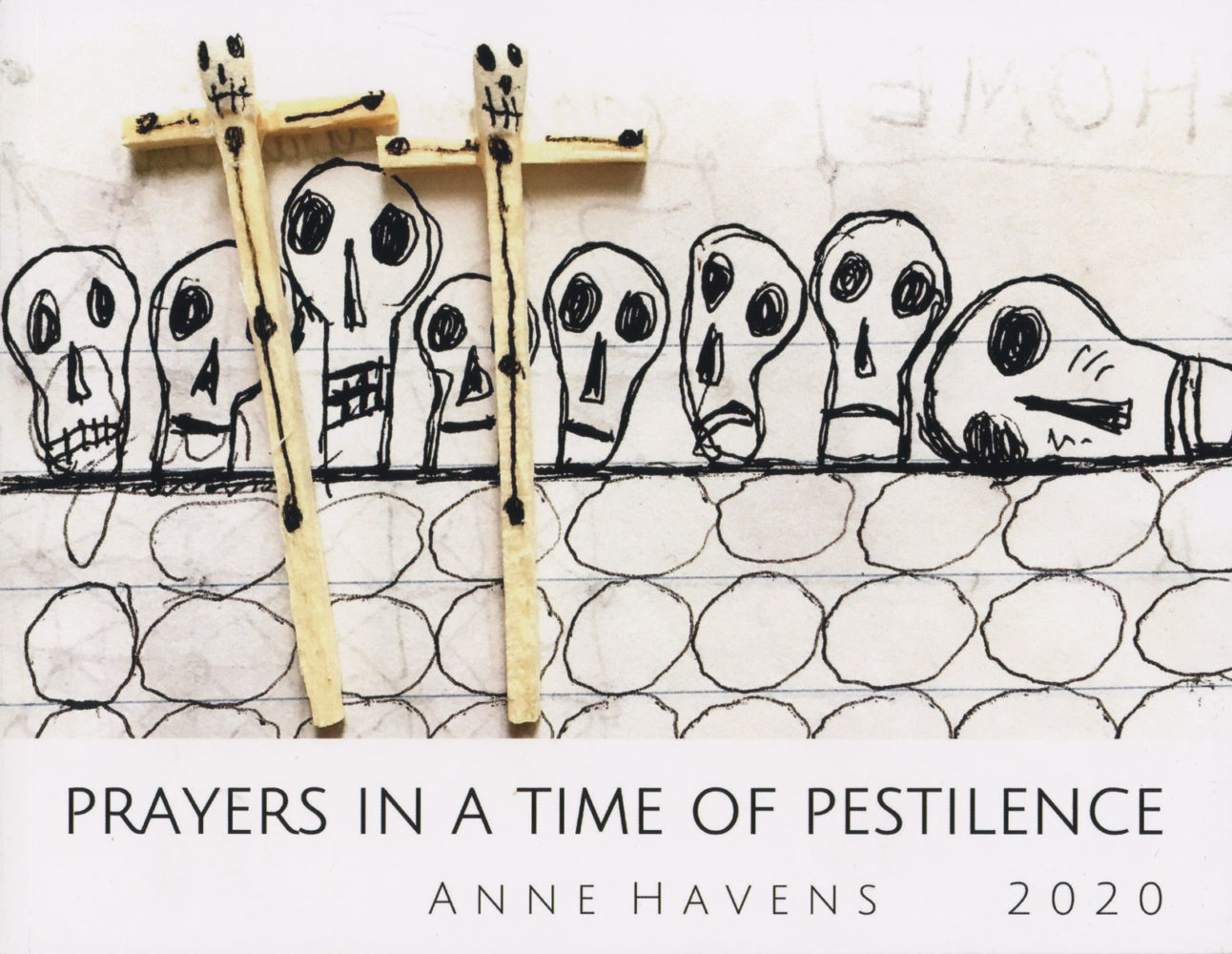 Anne Havens book cover for her"“Prayers in a Time of Pestilence.”