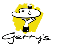 Gerry's restaurant logo by Paul Dodd at 4D Advertising in Rochester, New York