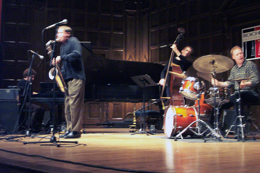 Chris Potter performing at the 2003 Rochester International Jazz Festival