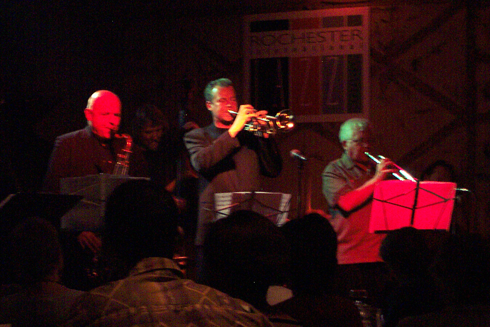The European Jazz Ensemble performing at the 2002 Rochester International Jazz Festival
