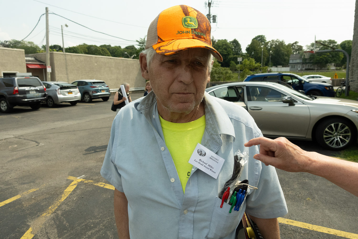 Richard Miller, winner of the annual Leo Dodd Award for Historic Preservation